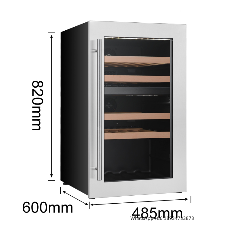 Wine Beer Fridge Under Counter - Mini Bar Stainless Steel Best Under