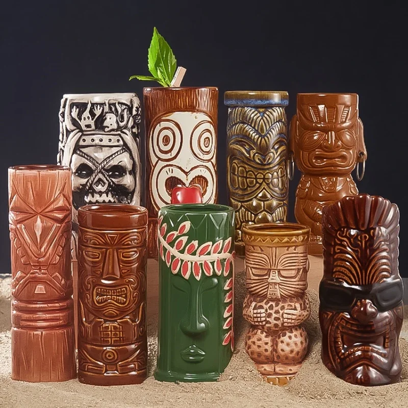 60 Type Hawaiian Tiki Mug Cera - Wine Beer Type 리뷰 및 가격