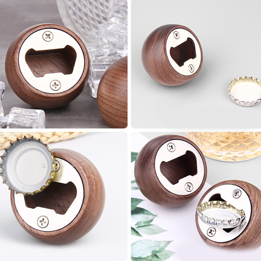 Modern Wooden Bottle Opener St - Wine Beer Type 리뷰 및 가격