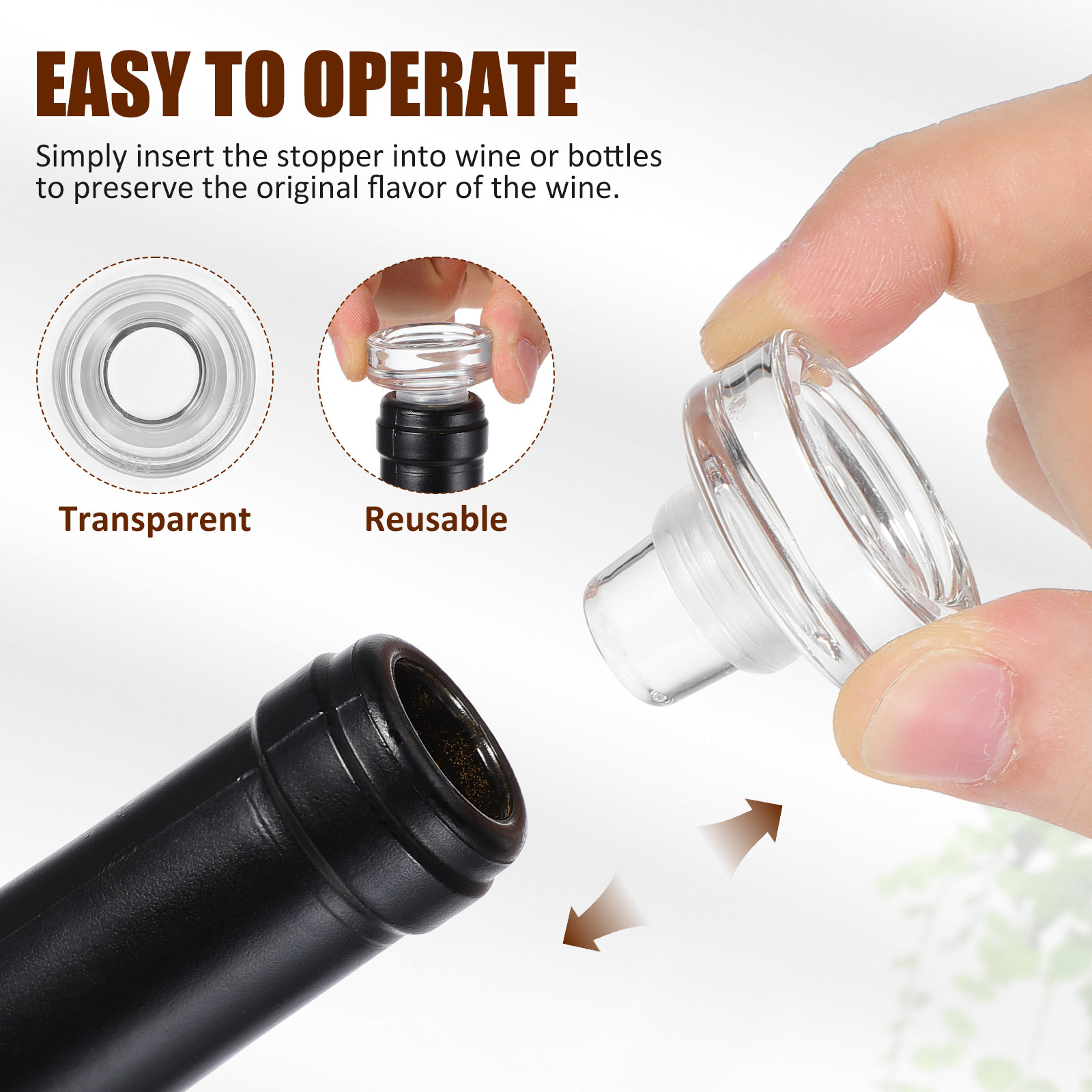 10Pcs T-Type Wine Bottle Stopp - Wine Beer Type 리뷰 및 가격