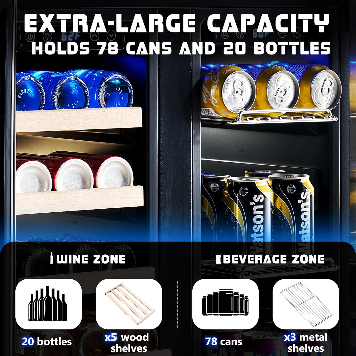Beverage Refrigerator - 24-Inc - Wine Beer Fridge Under Counter 리뷰 및 가격