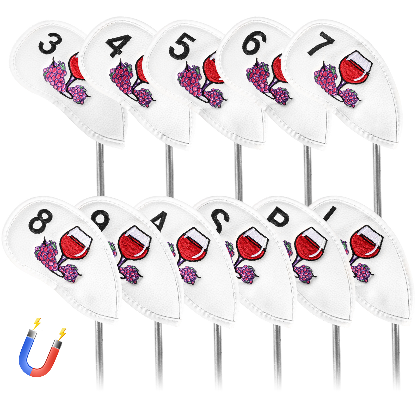Magnetic Golf Club Head Covers - Wine & Beer Shop 리뷰 및 가격