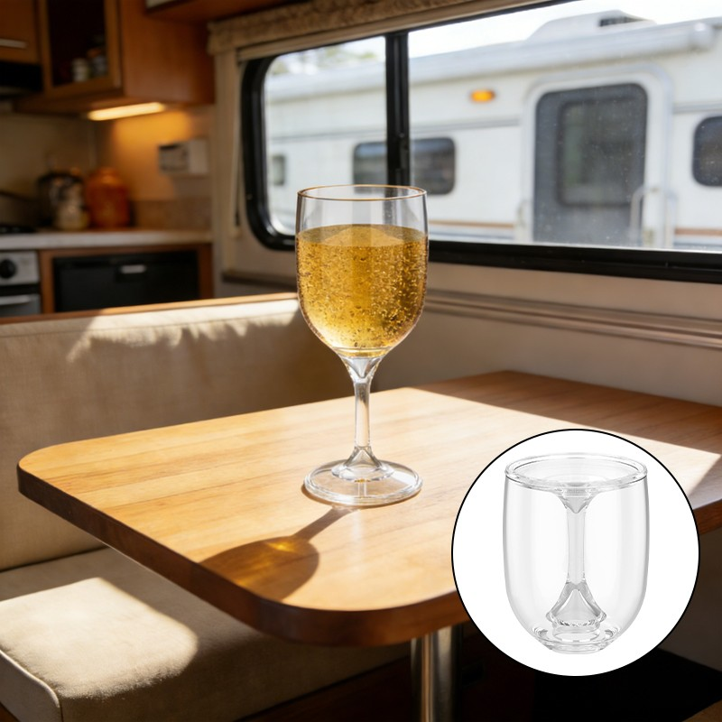 RV Portable Wine Glass Goblet  - Wine & Beer Shop 리뷰 및 가격