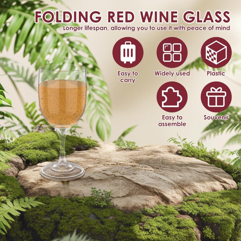 RV Portable Wine Glass Goblet  - Wine & Beer Shop 리뷰 및 가격