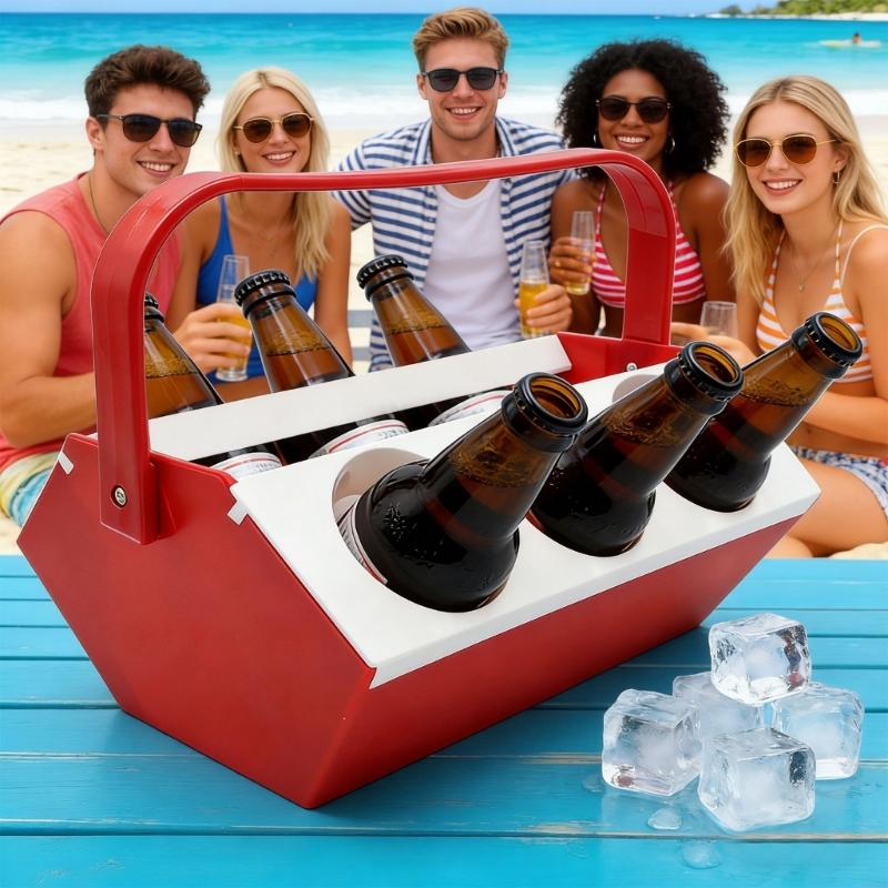 6 Hole Drink Container With Co - Beer Wine Zone 리뷰 및 가격