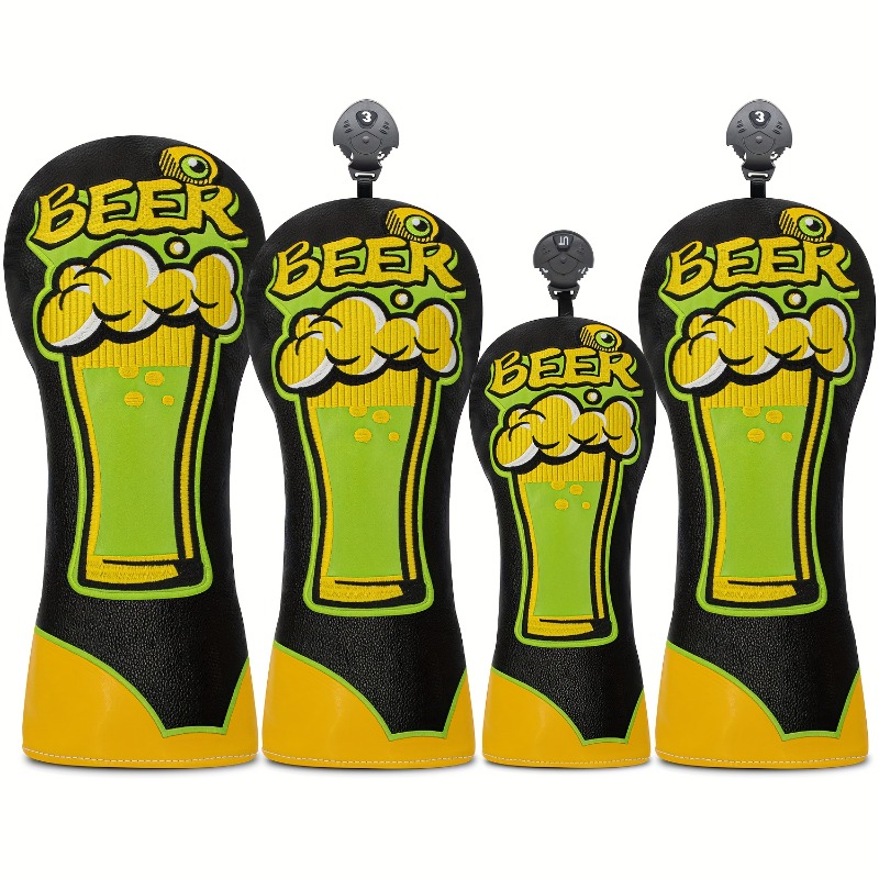Golf Club Head Cover - Beer Mu - Beer & Wine Jockey Plaza Shopping 리뷰 및 가격