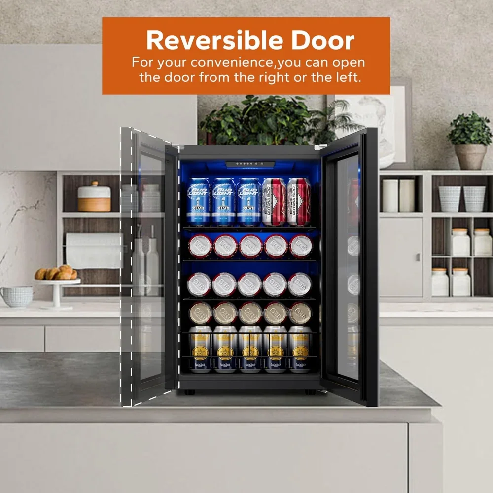 ad Wine Refrigerators, 80 Can  - Wine Beer Fridge Under Counter 리뷰 및 가격