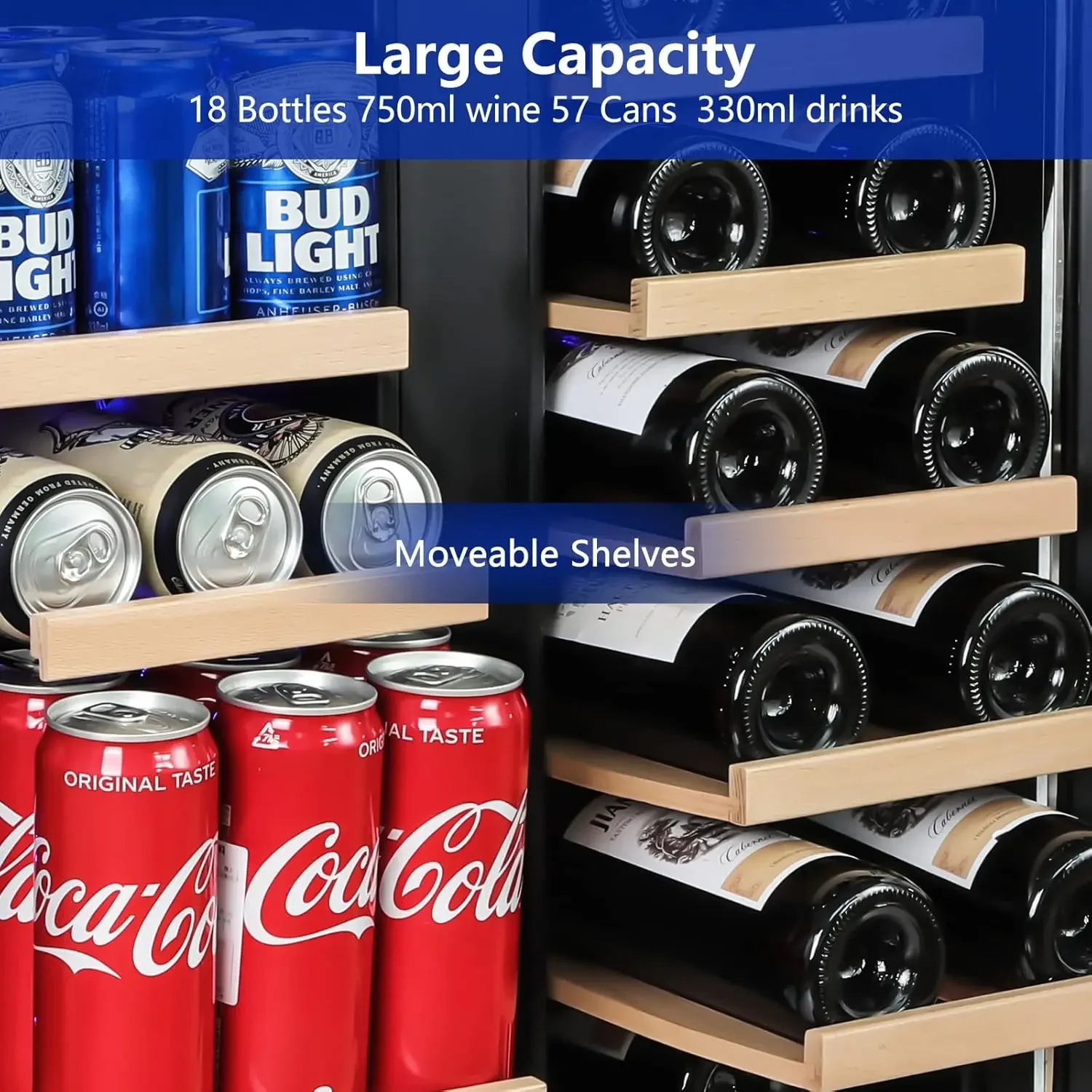 Wine and Beverage Refrigerator - Beer Wine Zone 리뷰 및 가격