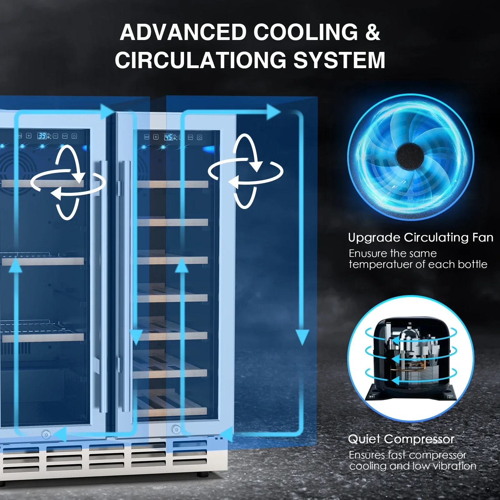 Wine and Beverage Refrigerator - Beer Wine Zone 리뷰 및 가격
