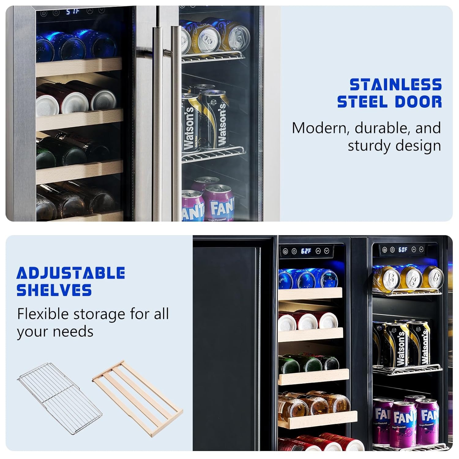 24-Inch Dual Zone Beverage Coo - Beer Wine Zone 리뷰 및 가격