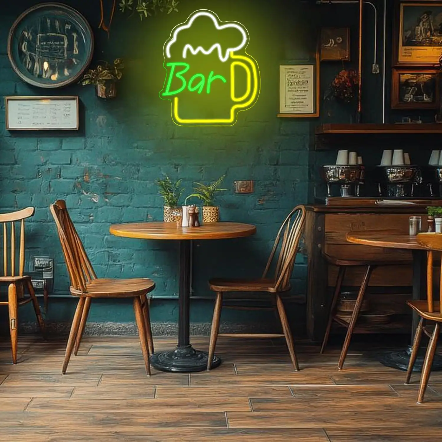 Beer Bar Neon Sign USB Dimmabl - Beer & Wine Jockey Plaza Shopping 리뷰 및 가격