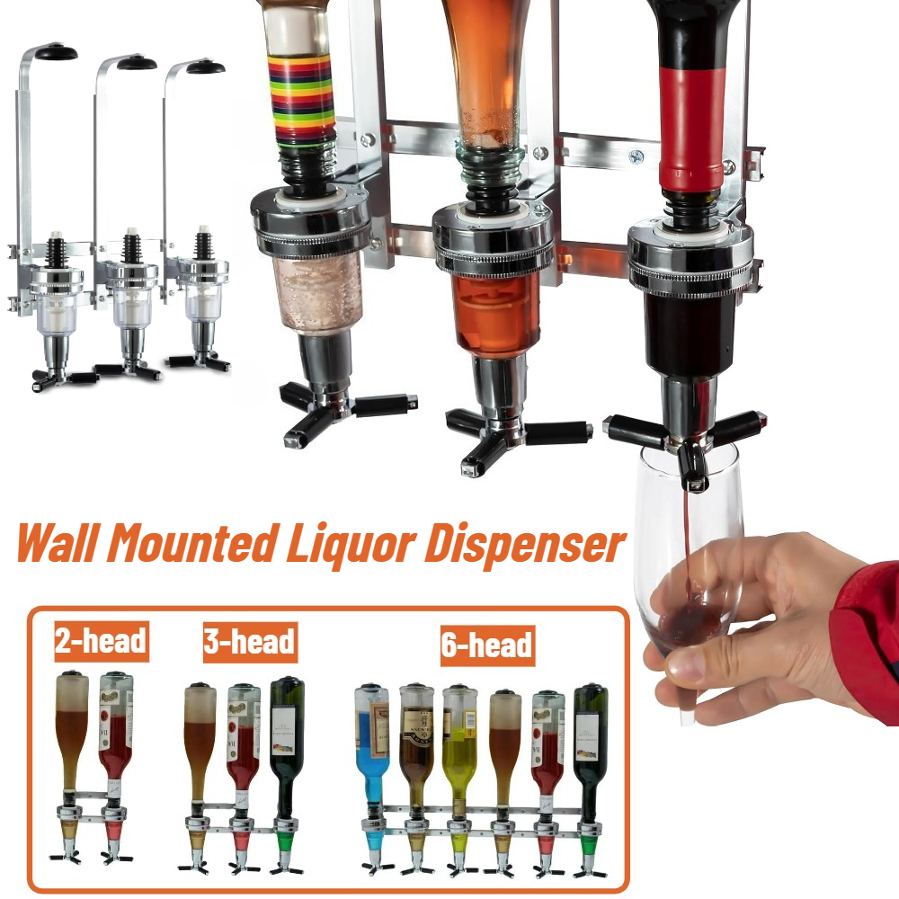 2/3/6 Bottle Wall Mounted Liqu - Wine Beer Type 리뷰 및 가격
