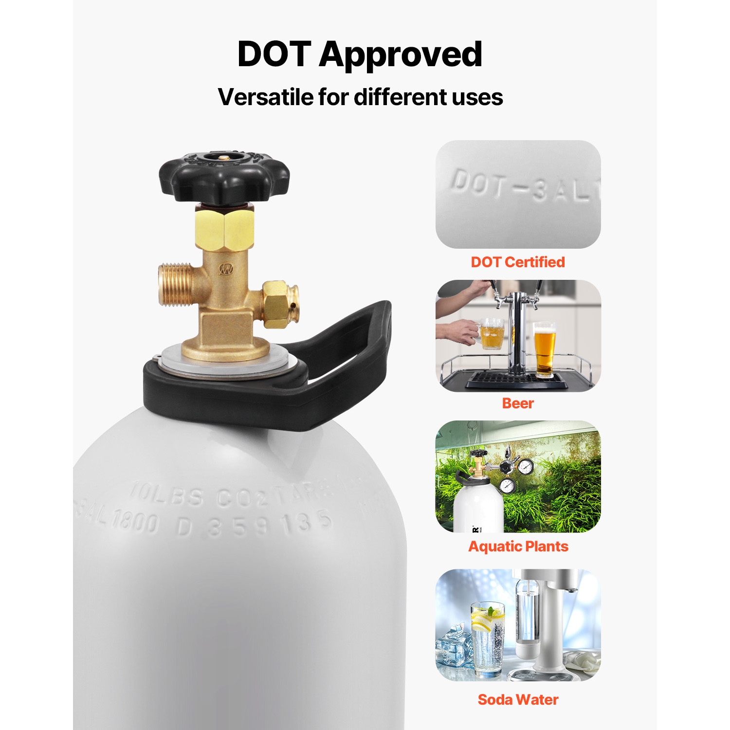 SucceBuy CO2 Tank 10 lbs New A - Beer & Wine Jockey Plaza Shopping 리뷰 및 가격