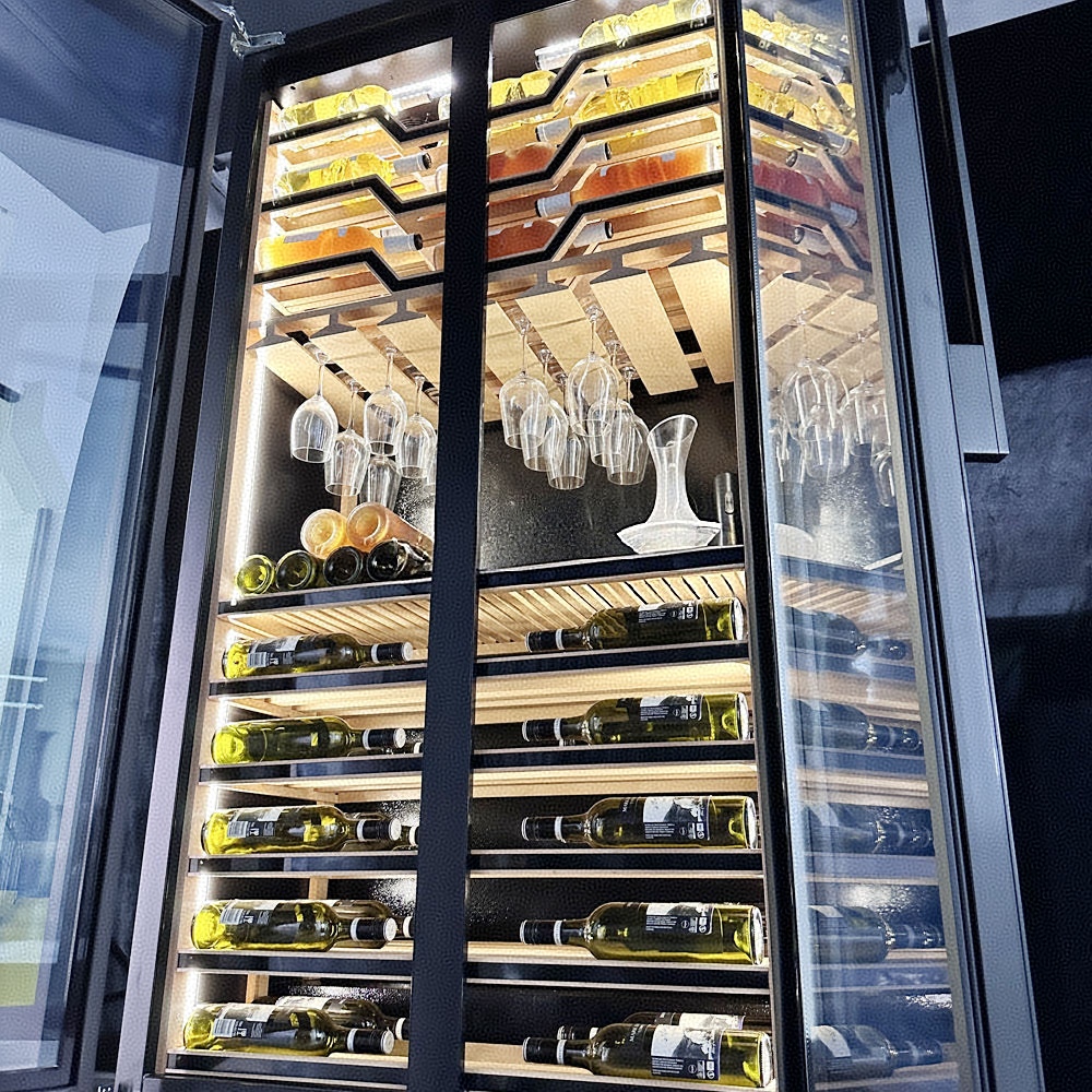 Two Tempered Glass Doors Batte - Beer Wine Zone 리뷰 및 가격