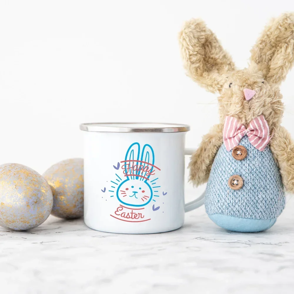 Enamel Handle Cup Happy Easter - Wine Beer Best 리뷰 및 가격